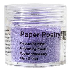 Paper Poetry Embossingpuder violett perlmutt 10g von Rico Design