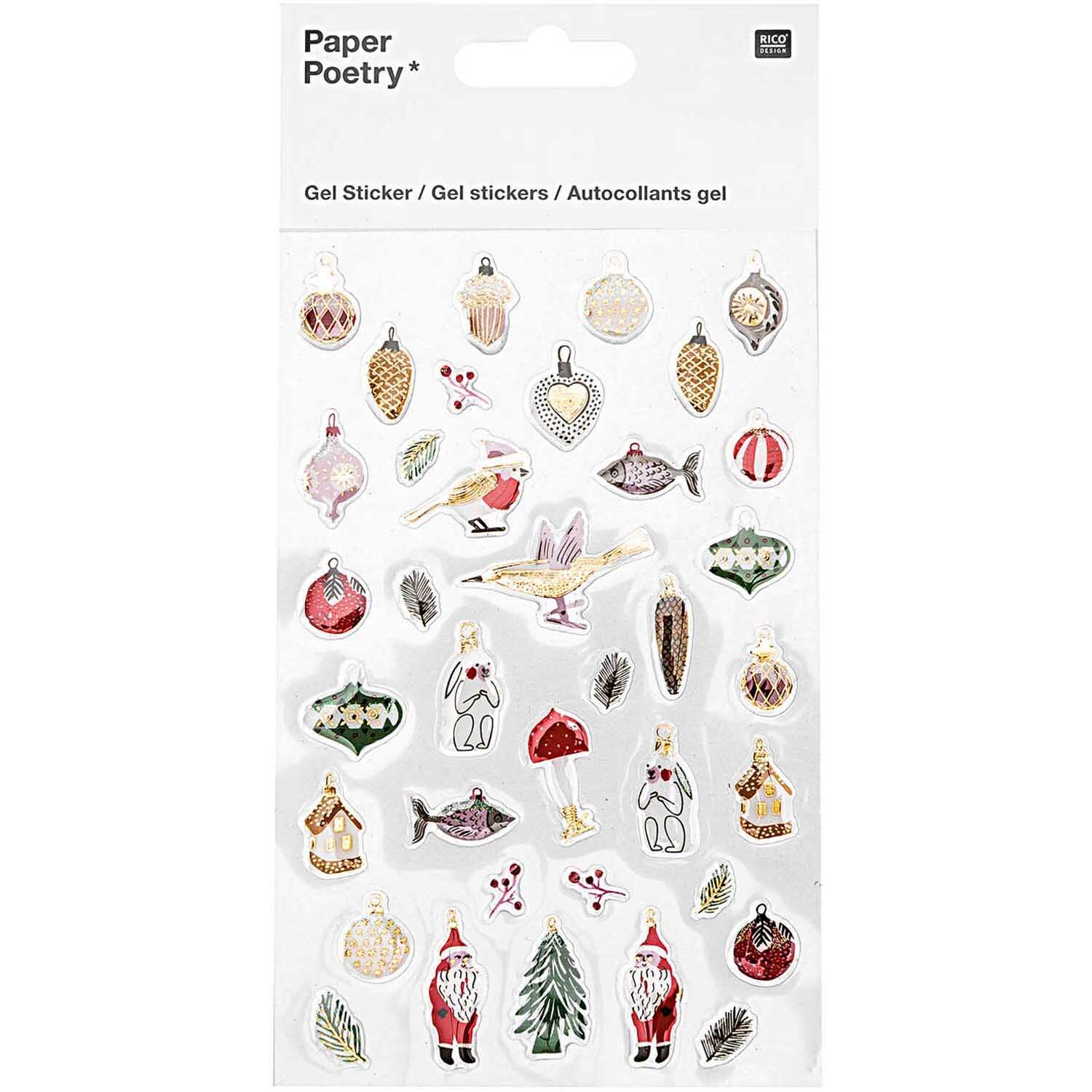 Paper Poetry Gelsticker Nostalgic Christmas classic Paper Poetry Gelsticker Nostalgic Christmas classic von Rico Design