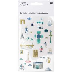 Paper Poetry Gelsticker Paris Paper Poetry Gelsticker Paris von Rico Design