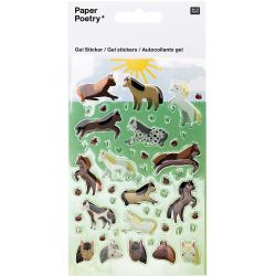 Paper Poetry Gelsticker Pferde Paper Poetry Gelsticker Pferde von Rico Design