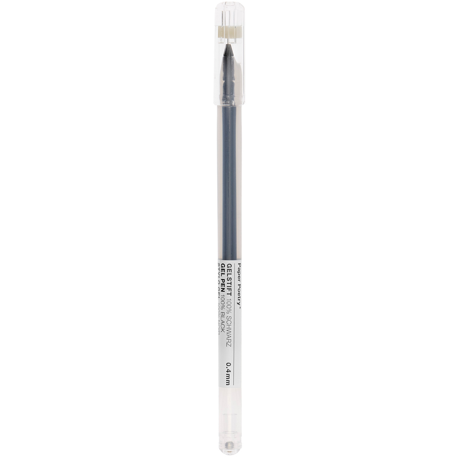 Paper Poetry Gelstift schwarz 0,4mm Paper Poetry Gelstift schwarz 0,4mm von Rico Design