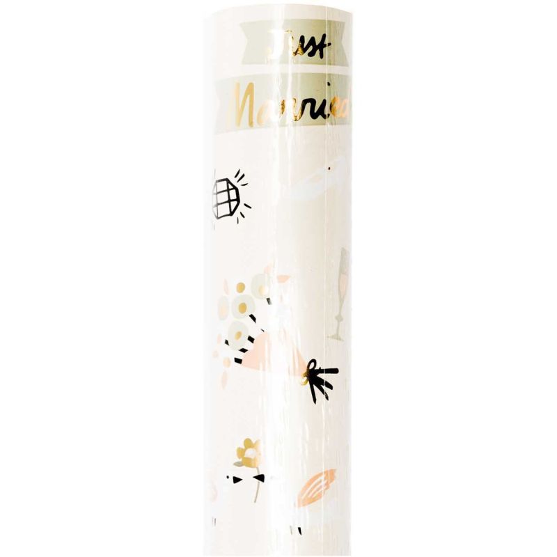 Paper Poetry Geschenkpapier Just Married 70cm 2m Hot Foil Paper Poetry Geschenkpapier Just Married 70cm 2m Hot Foil von Rico Design