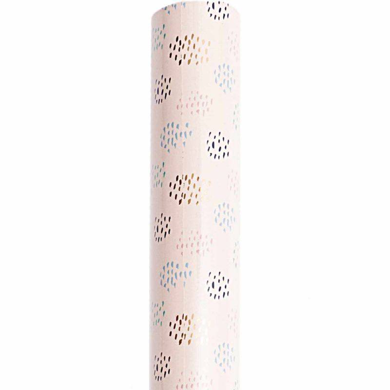 Paper Poetry Geschenkpapier Urlaub rosa 70cm 2m Hot Foil von Rico Design