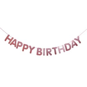 Paper Poetry Girlande Happy Birthday Glitter von Rico Design