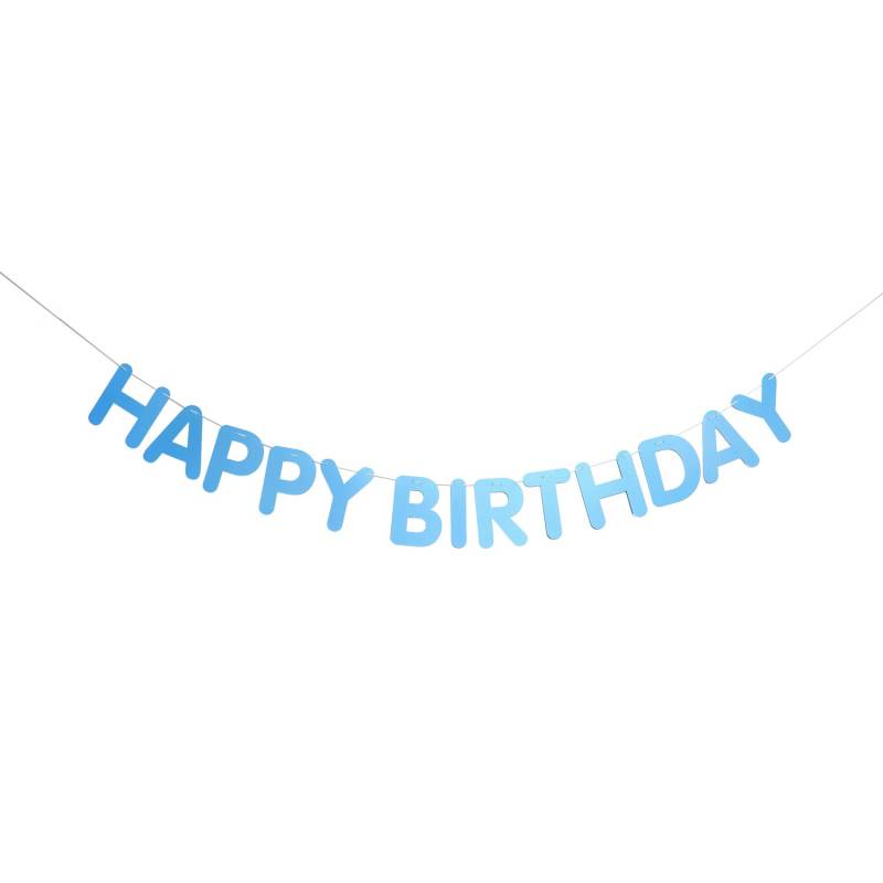 Paper Poetry Girlande Happy Birthday Magic Rainbow von Rico Design