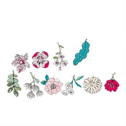 Paper Poetry Girlande Hygge Flowers 3m Paper Poetry Girlande Hygge Flowers 3m von Rico Design