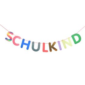 Paper Poetry Girlande Schulkind Paper Poetry Girlande Schulkind von Rico Design