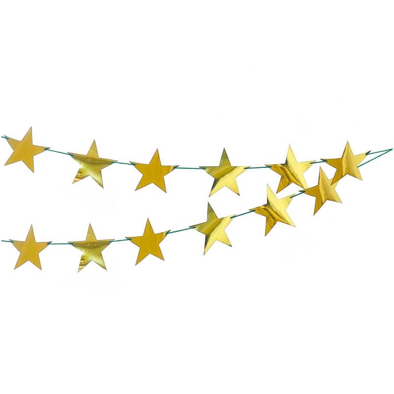 Paper Poetry Girlande Sterne gold 3m von Rico Design