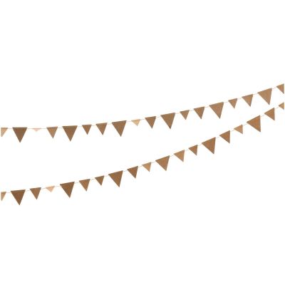 Paper Poetry Girlande Wimpel braun Papier 2,7m Paper Poetry Girlande Wimpel braun Papier 2,7m von Rico Design