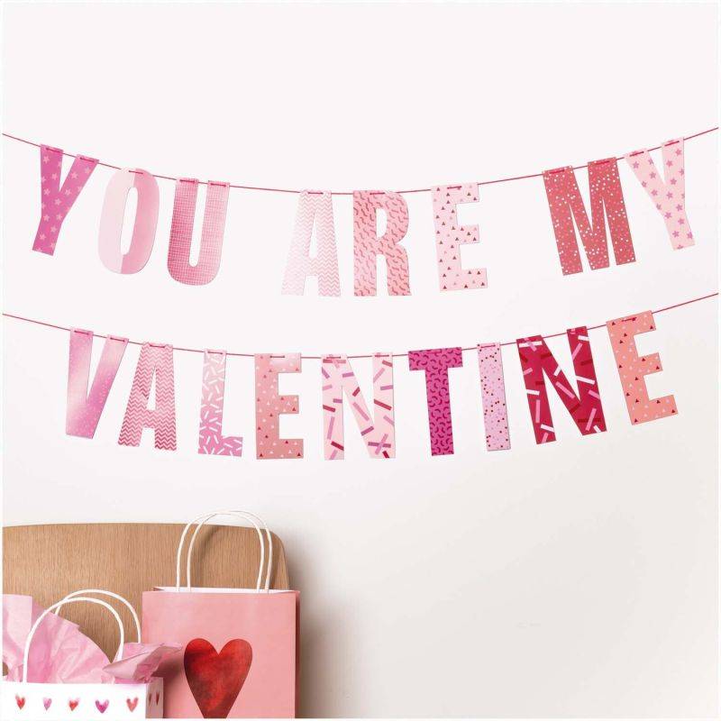 Paper Poetry Girlande You are my valentine 3m von Rico Design