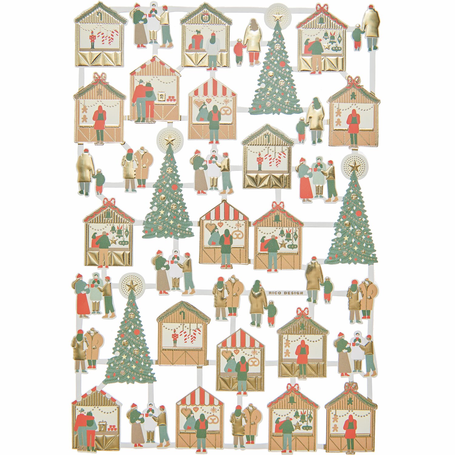 Paper Poetry Glanzbilder Weihnachtsmarkt Paper Poetry Glanzbilder Weihnachtsmarkt von Rico Design