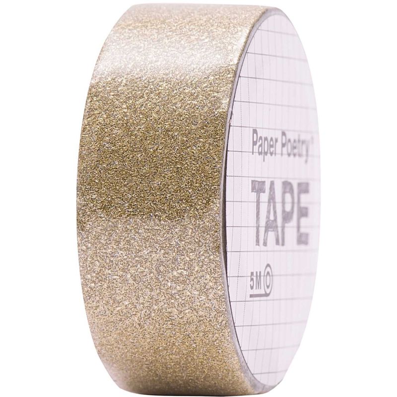 Paper Poetry Glitter Tape 1,5cm 5m von Rico Design