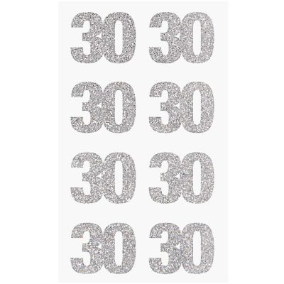 Paper Poetry Glittersticker 30 silber Paper Poetry Glittersticker 30 silber von Rico Design
