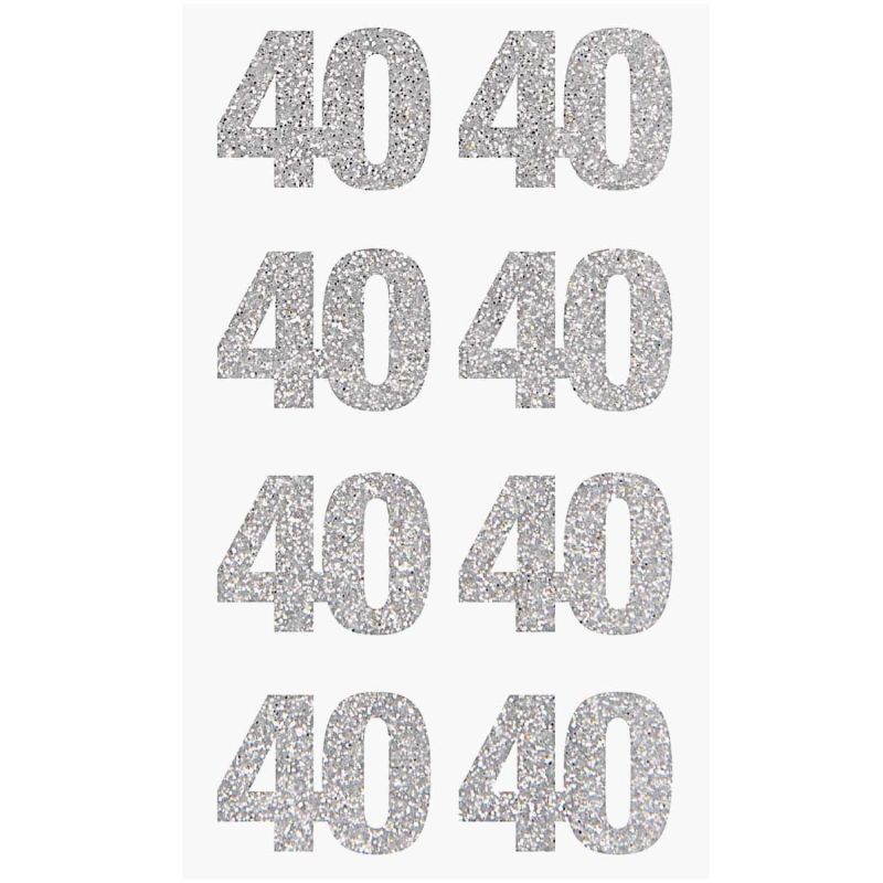 Paper Poetry Glittersticker 40 silber Paper Poetry Glittersticker 40 silber von Rico Design