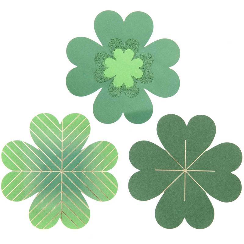 Paper Poetry Glücksklee aus Papier 10x10cm 60 Stück von Rico Design