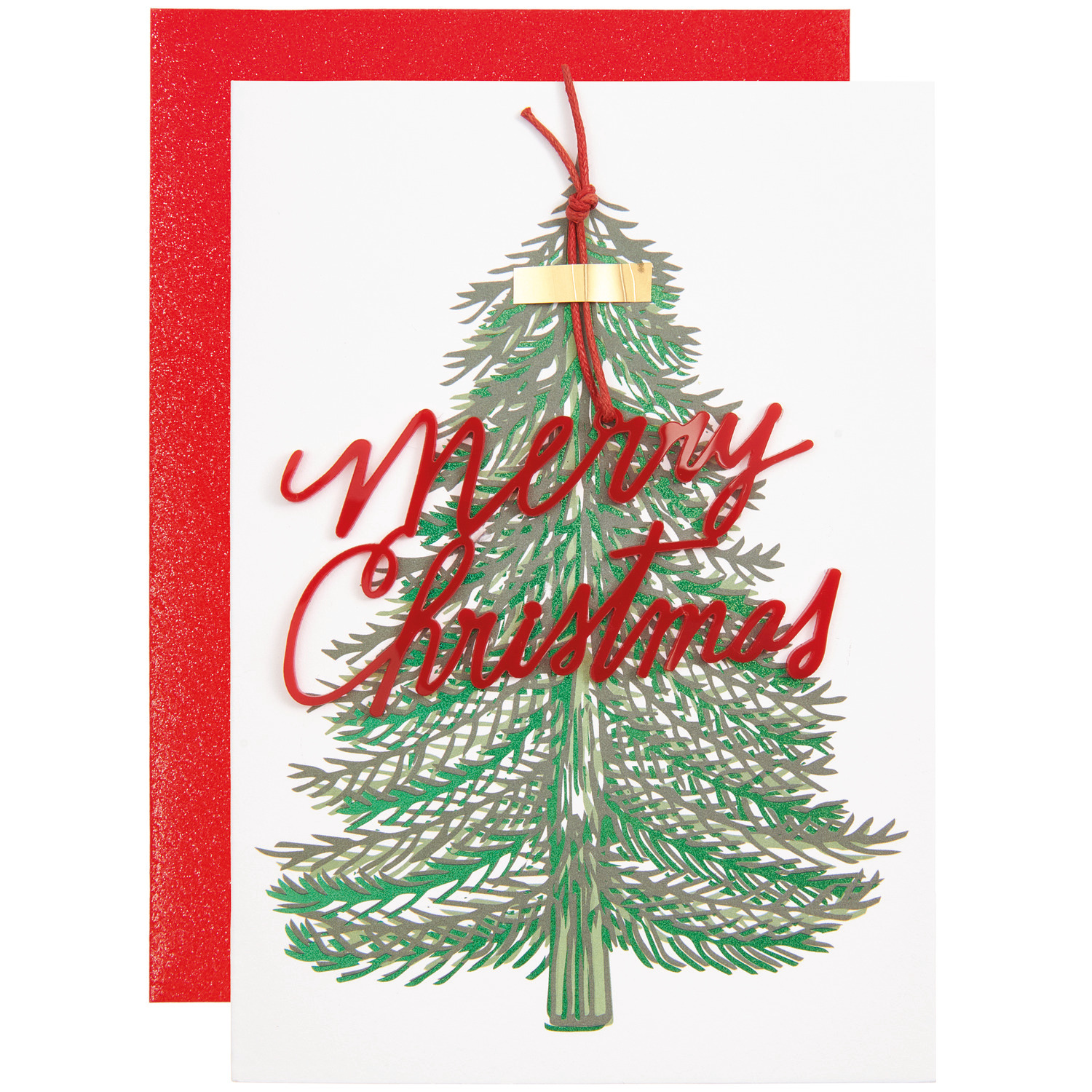 Paper Poetry Grußkarte Weihnachtsbaum mit Acrylanhänger Paper Poetry Grußkarte Weihnachtsbaum mit Acrylanhänger von Rico Design
