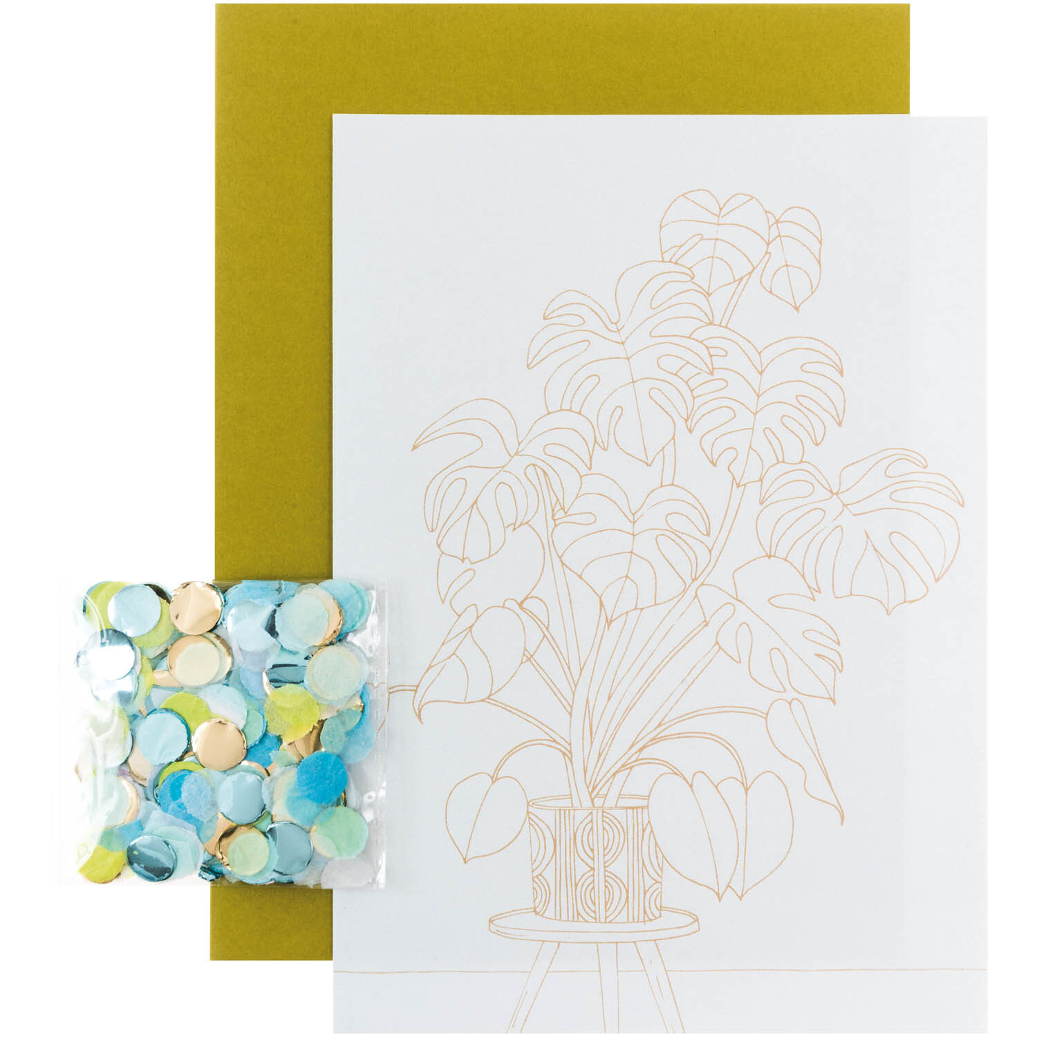 Paper Poetry Grußkartenset Hygge Monstera Paper Poetry Grußkartenset Hygge Monstera von Rico Design