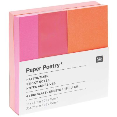 Paper Poetry Haftnotizen Neon Orange/Pink 4x100 Blatt Paper Poetry Haftnotizen Neon Orange/Pink 4x100 Blatt von Rico Design