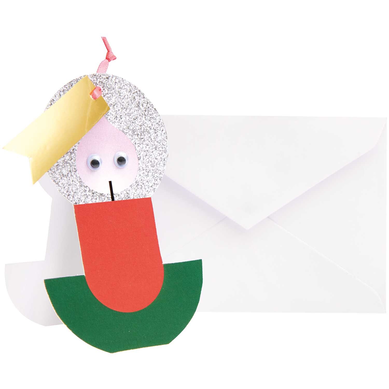 Rico Design Paper Poetry Karte mit Wackelaugen Kerze A7/C7 von Rico Design