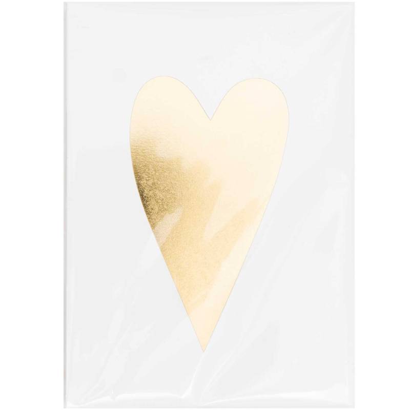 Paper Poetry Karten Herz gold 10 Stück Paper Poetry Karten Herz gold 10 Stück von Rico Design