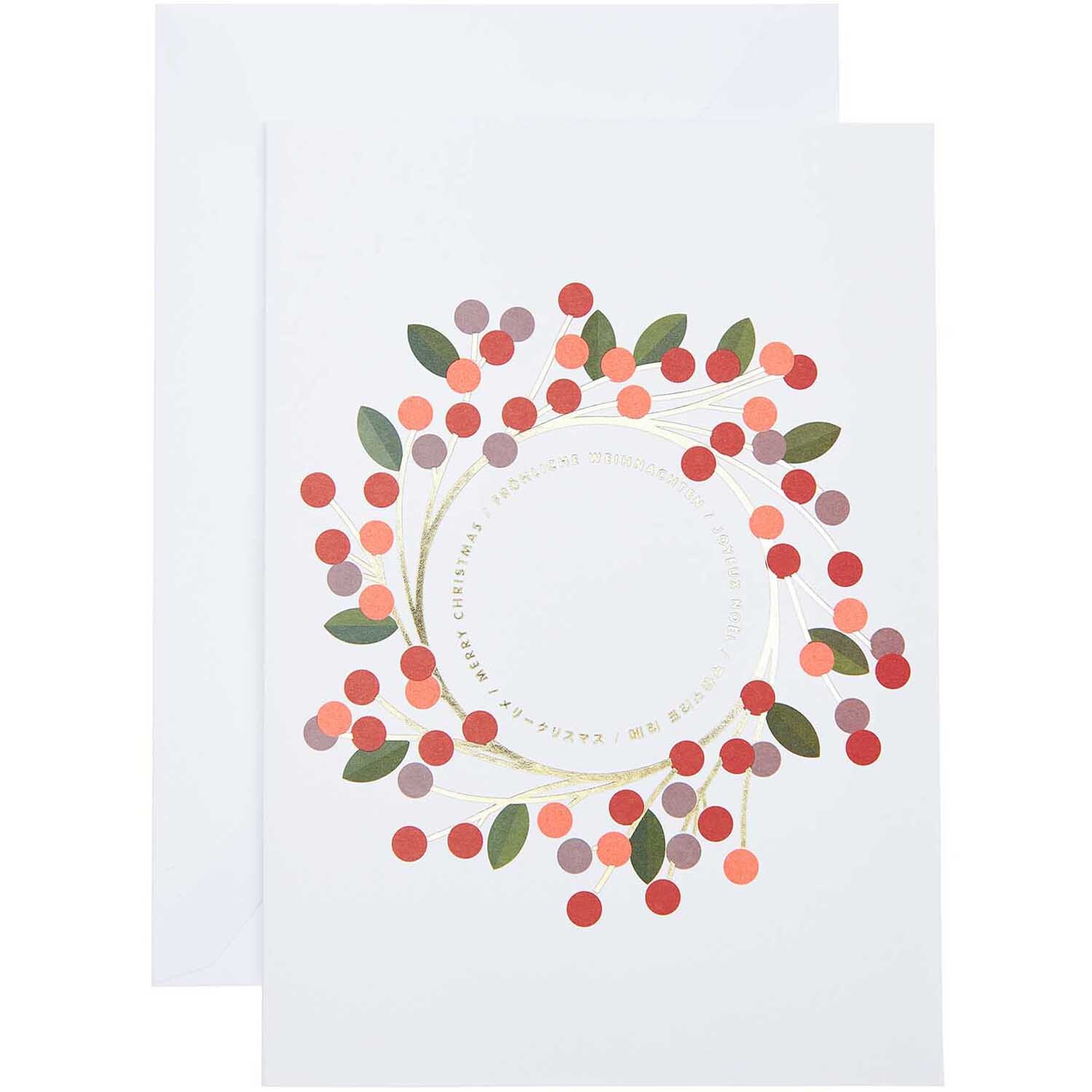 Paper Poetry Kartenset Kranz A5 Paper Poetry Kartenset Kranz A5 von Rico Design