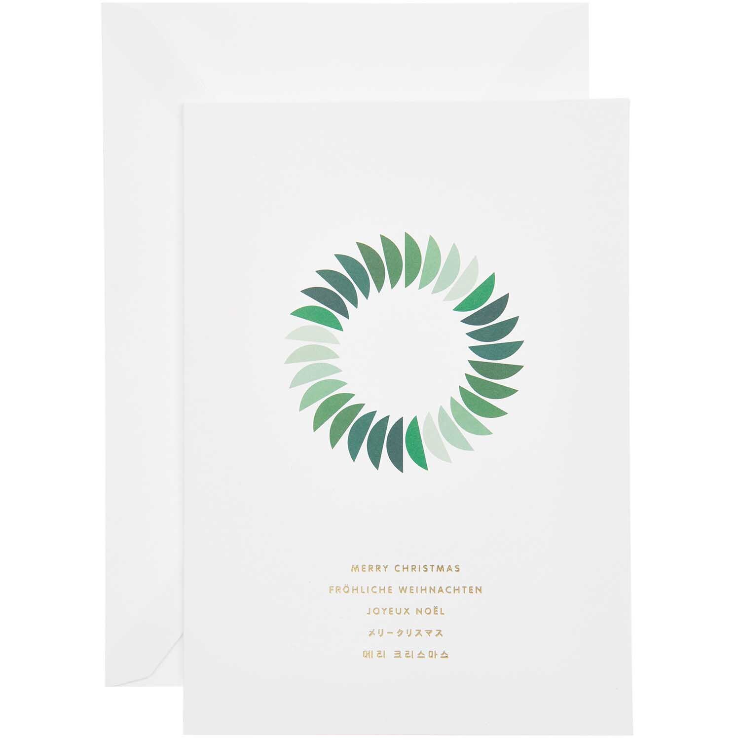 Paper Poetry Kartenset Kranz A5 weiß Paper Poetry Kartenset Kranz A5 weiß von Rico Design