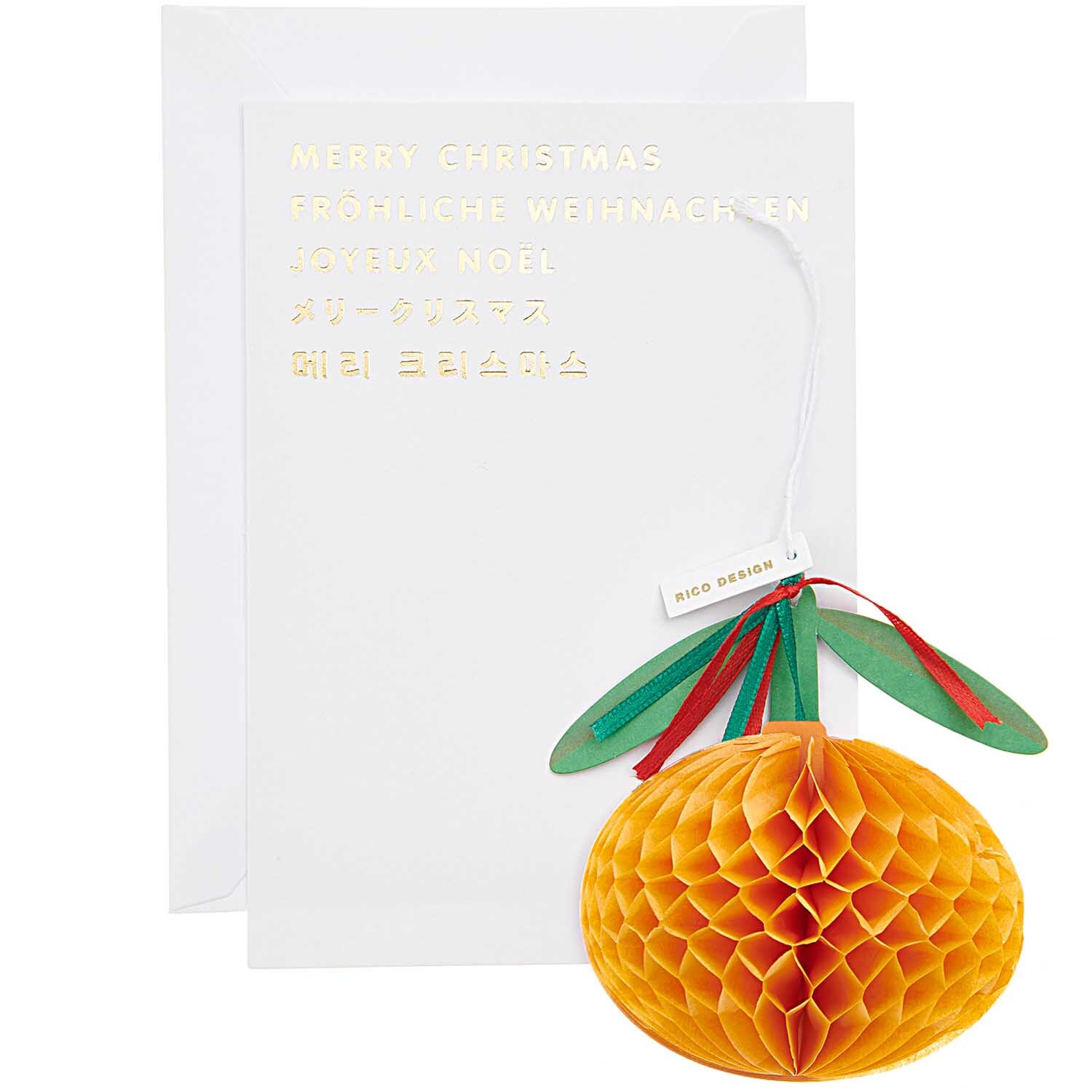 Paper Poetry Kartenset mit Pop-Up Anhänger Orange B6 Paper Poetry Kartenset mit Pop-Up Anhänger Orange B6 von Rico Design
