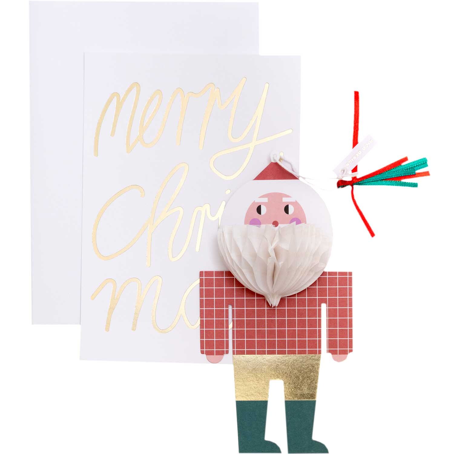 Paper Poetry Kartenset mit Pop-Up Anhänger Weihnachtsmann B6 Paper Poetry Kartenset mit Pop-Up Anhänger Weihnachtsmann B6 von Rico Design