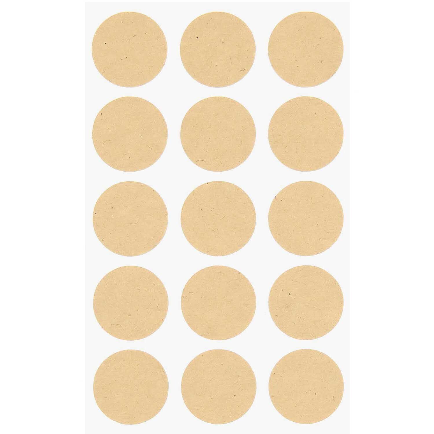 Paper Poetry Kraftpapier Sticker rund Paper Poetry Kraftpapier Sticker rund von Rico Design