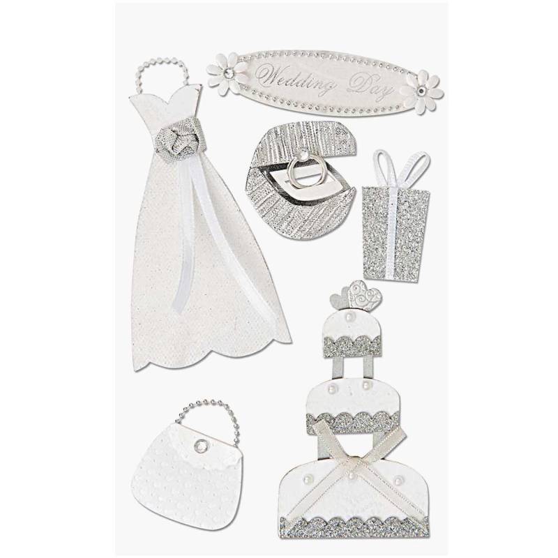 Rico Design Paper Poetry Maxi 3D Sticker Braut von Rico Design