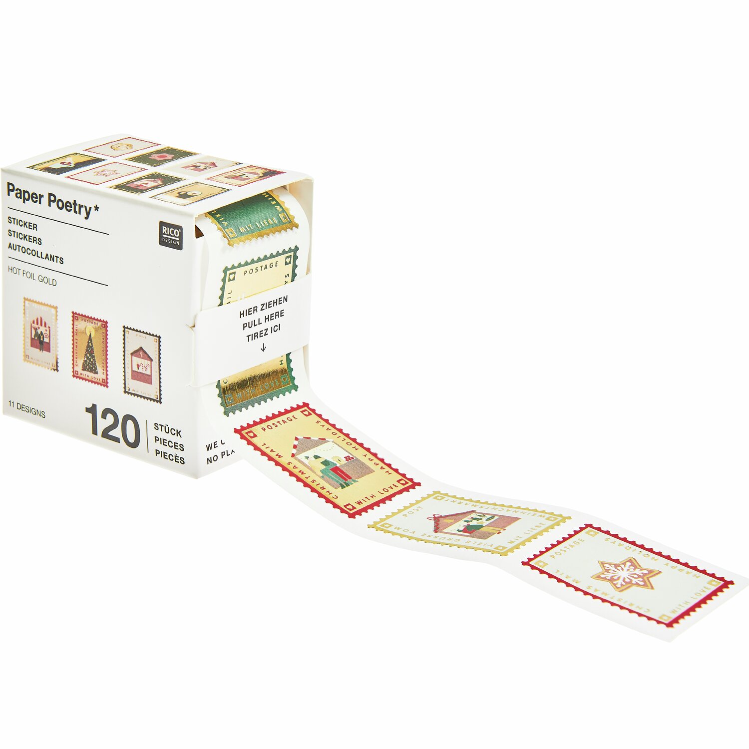 Paper Poetry Mini-Sticker Weihnachtsmarkt auf der Rolle Paper Poetry Mini-Sticker Weihnachtsmarkt auf der Rolle von Rico Design