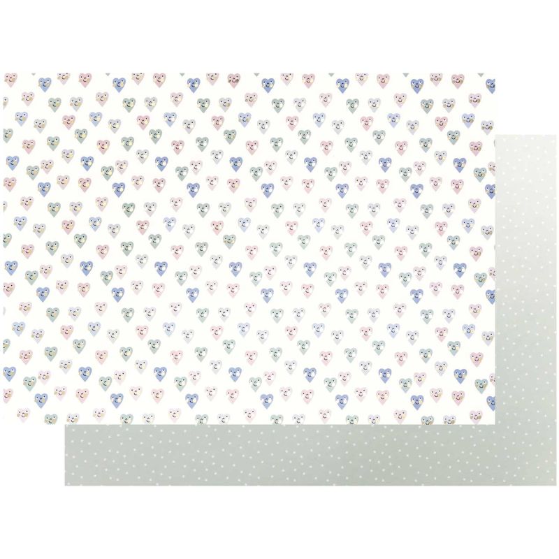 Paper Poetry Motivkarton Baby Herzen 50x70cm Paper Poetry Motivkarton Baby Herzen 50x70cm von Rico Design