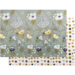 Paper Poetry Motivkarton Crafted Nature Blumen blau 50x70cm Paper Poetry Motivkarton Crafted Nature Blumen blau 50x70cm von Rico Design