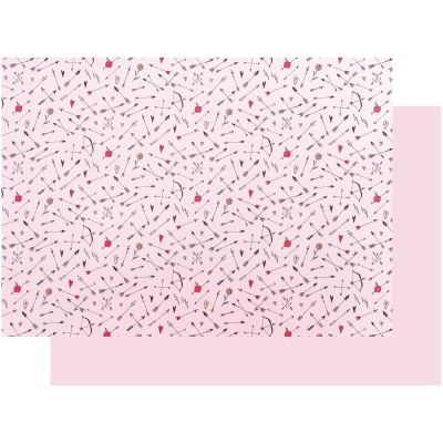 Paper Poetry Motivkarton Liebe Pfeile 50x70cm von Rico Design