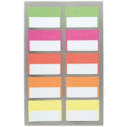 Paper Poetry Office Sticker Register Etiketten neon 40x25mm 4 Bogen Paper Poetry Office Sticker Register Etiketten neon 40x25mm 4 Bogen von Rico Design