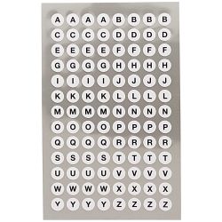 Paper Poetry OfficeSticker Punkte Alphabet weiß 8,5mm 4 Bogen Paper Poetry OfficeSticker Punkte Alphabet weiß 8,5mm 4 Bogen von Rico Design