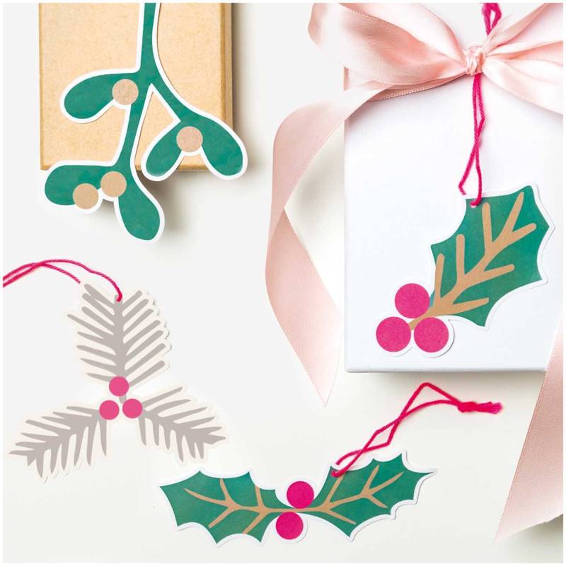 Paper Poetry Papieranhänger Mistelzweige pastell 8 Stück Paper Poetry Papieranhänger Mistelzweige pastell 8 Stück von Rico Design