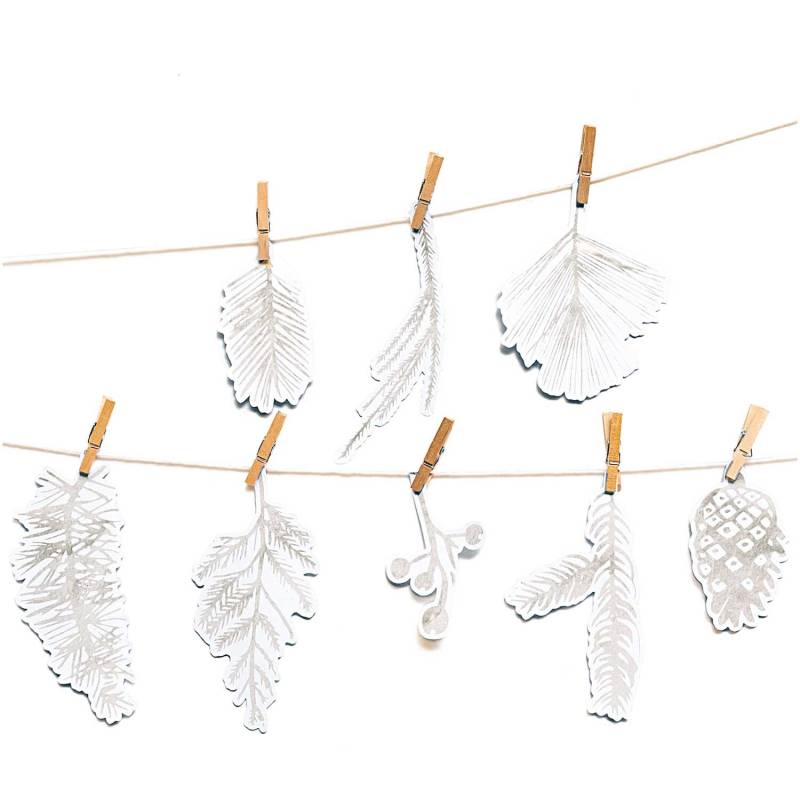 Paper Poetry Papieranhänger Nostalgic Christmas Zweige silber 24 Stück Paper Poetry Papieranhänger Nostalgic Christmas Zweige silber 24 Stück von Rico Design