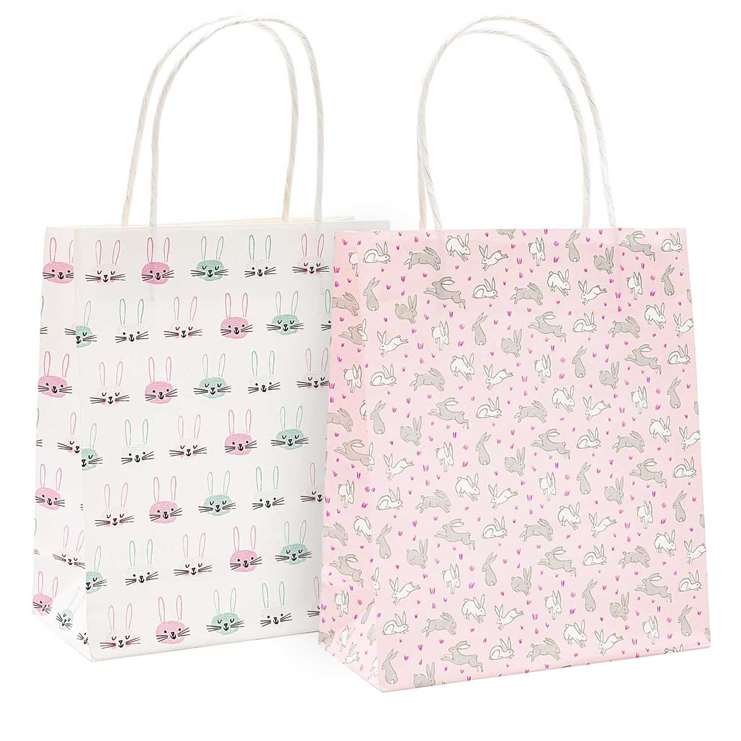 Rico Design Paper Poetry Papiertüten Hasen 18x21cm 2 Stück von Rico Design