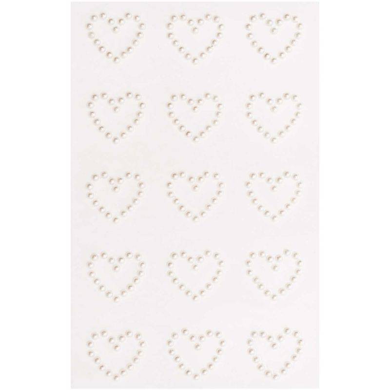 Paper Poetry Perlensticker Herzen M von Rico Design