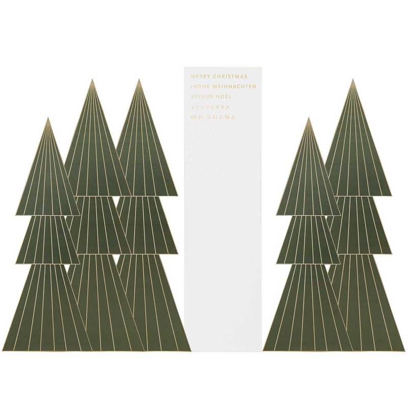 Paper Poetry Postkartendeko-Set Tannen 6 Stück Paper Poetry Postkartendeko-Set Tannen 6 Stück von Rico Design