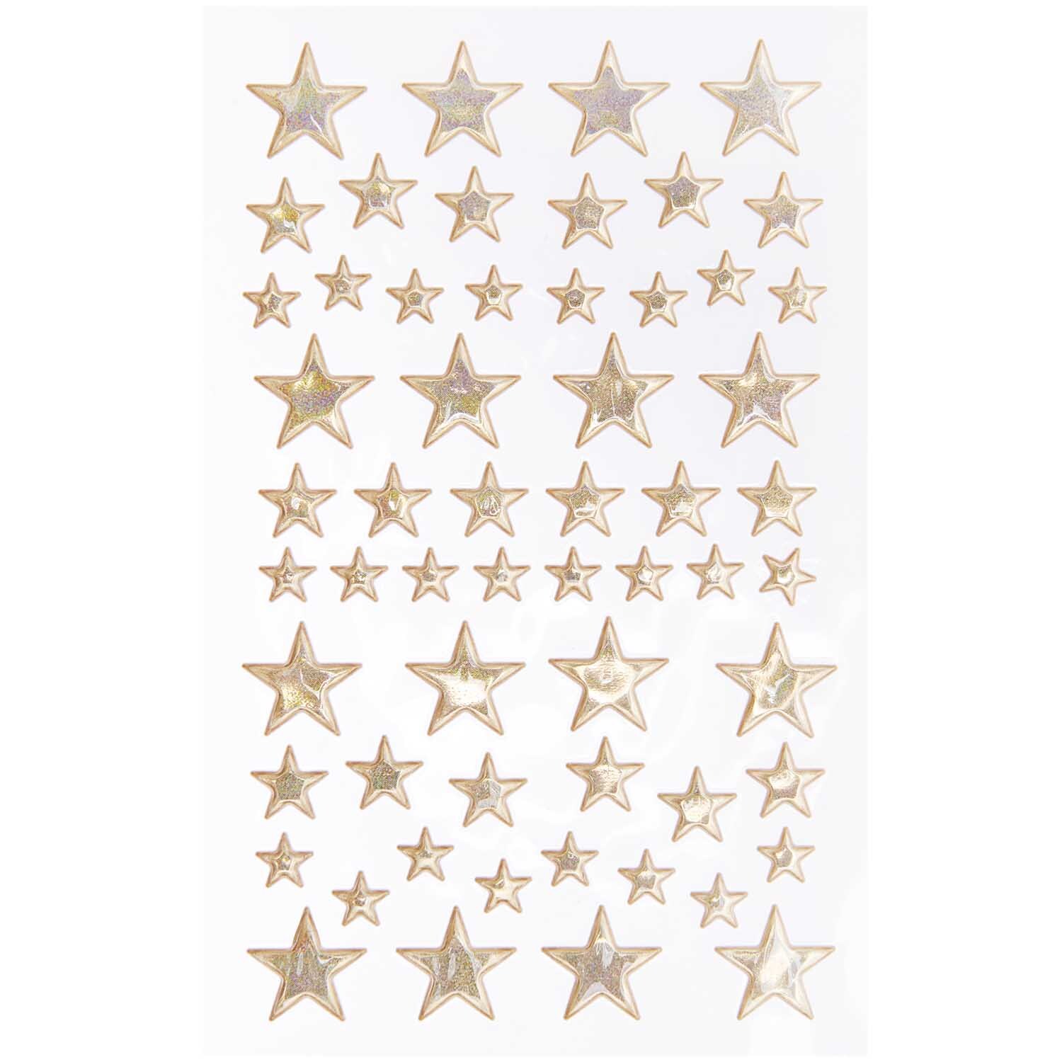 Paper Poetry Puffy-Sticker Sterne gold 58 Stück Paper Poetry Puffy-Sticker Sterne gold 58 Stück von Rico Design