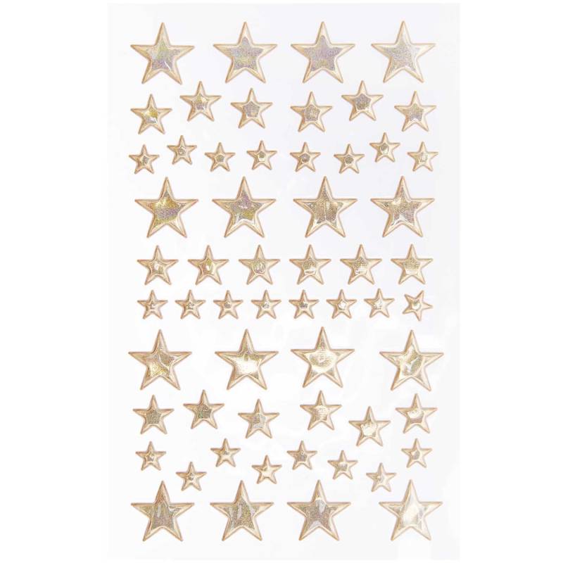 Paper Poetry Puffy-Sticker Sterne gold 58 Stück Paper Poetry Puffy-Sticker Sterne gold 58 Stück von Rico Design
