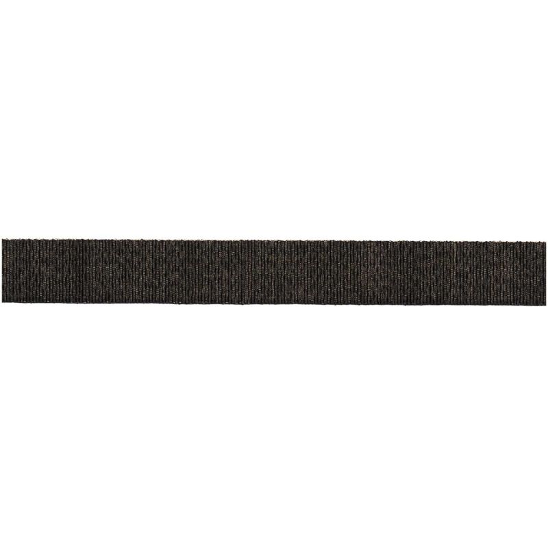 Paper Poetry Ripsband Lurex 16mm 3m schwarz von Rico Design