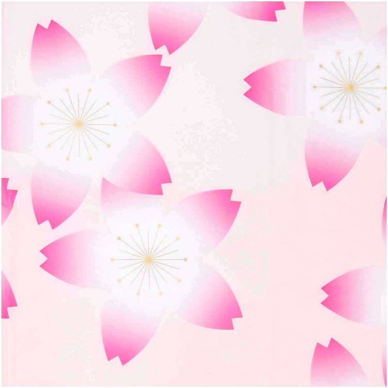 Paper Poetry Seidenpapier Kirschblüten rosa 50x70cm 5 Bogen von Rico Design