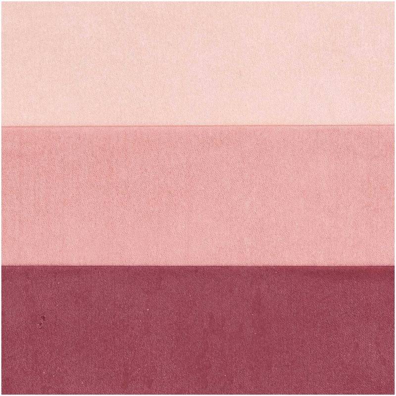 Paper Poetry Seidenpapier rosa sortiert 50x70cm 12 Bögen von Rico Design