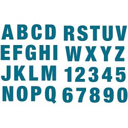 Paper Poetry Silikonstempel Alphabet und Zahlen groß von Rico Design