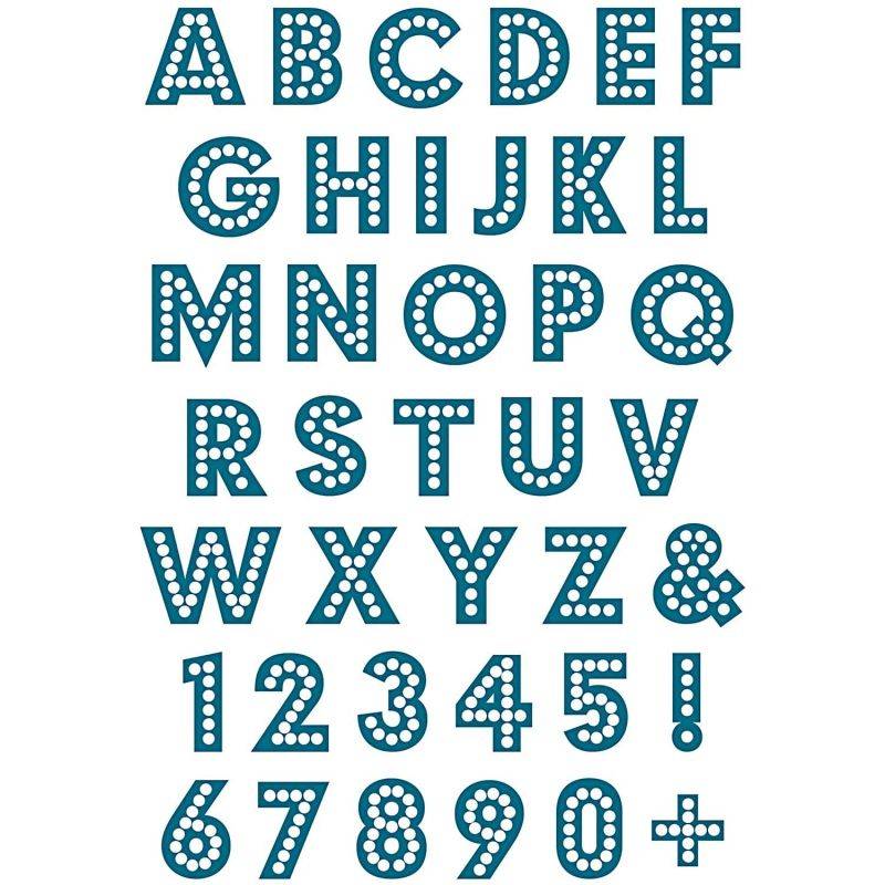 Paper Poetry Silikonstempel Alphabet und Zahlen klein von Rico Design