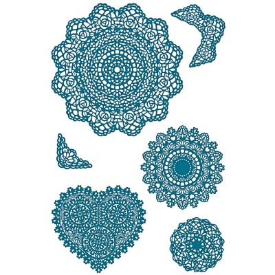 Paper Poetry Silikonstempel Doilies 6 Motive Paper Poetry Silikonstempel Doilies 6 Motive von Rico Design