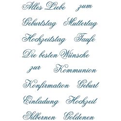 Paper Poetry Silikonstempel Familienfeste 15 Motive Paper Poetry Silikonstempel Familienfeste 15 Motive von Rico Design